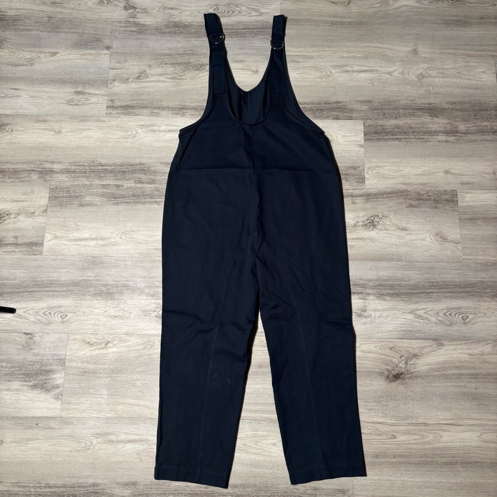 Black Wiholl Overalls Casual Wide Leg Bib Overalls Jumpsuit Romper